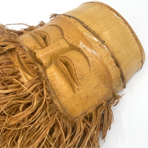 Vintage Chinese Bamboo Wood Carving - Picture 6 of 12